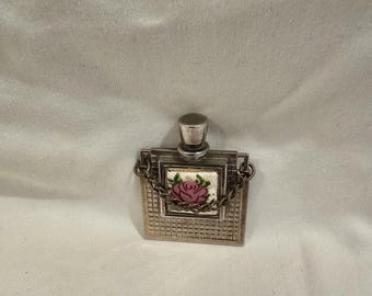RARE Vintage Chatelaine Poison Bottle