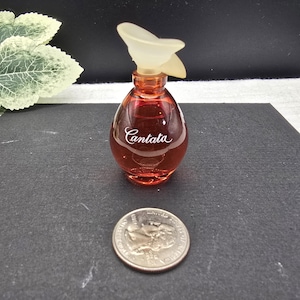 Vintage Cantata Yves Rocher Miniature Full Perfume Bottle