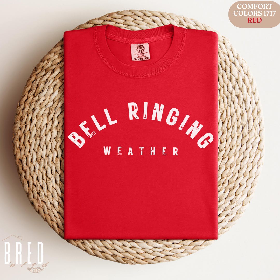 Bell Ringing Weather Comfort Colors Shirt, Retro Philly Baseball Tee ...