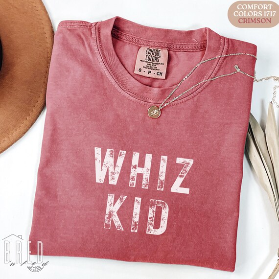 Whiz Kid T-shirt, Philly Cheesesteak Comfort Colors Tee, Funny