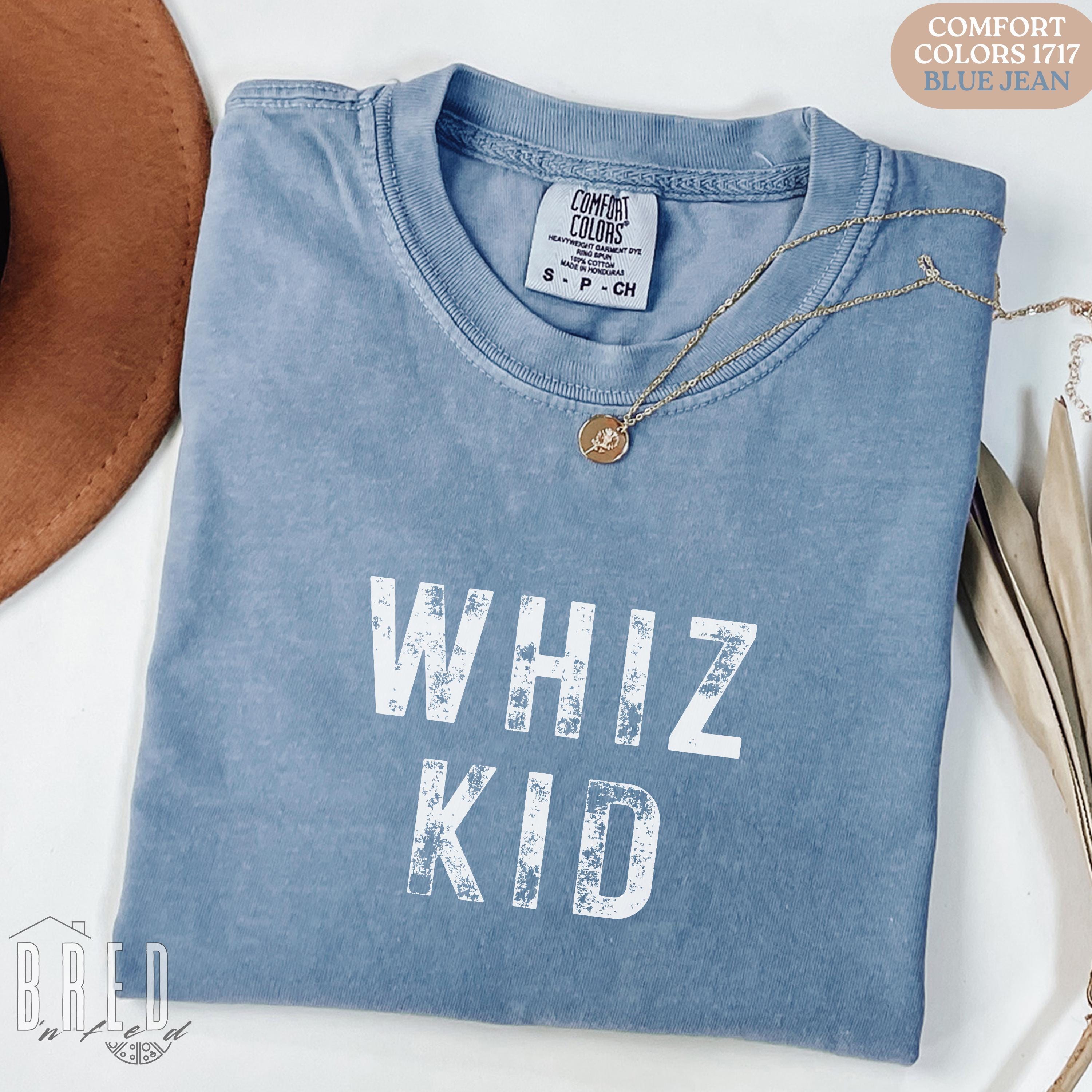 Whiz Kid T-shirt, Philly Cheesesteak Comfort Colors Tee, Funny