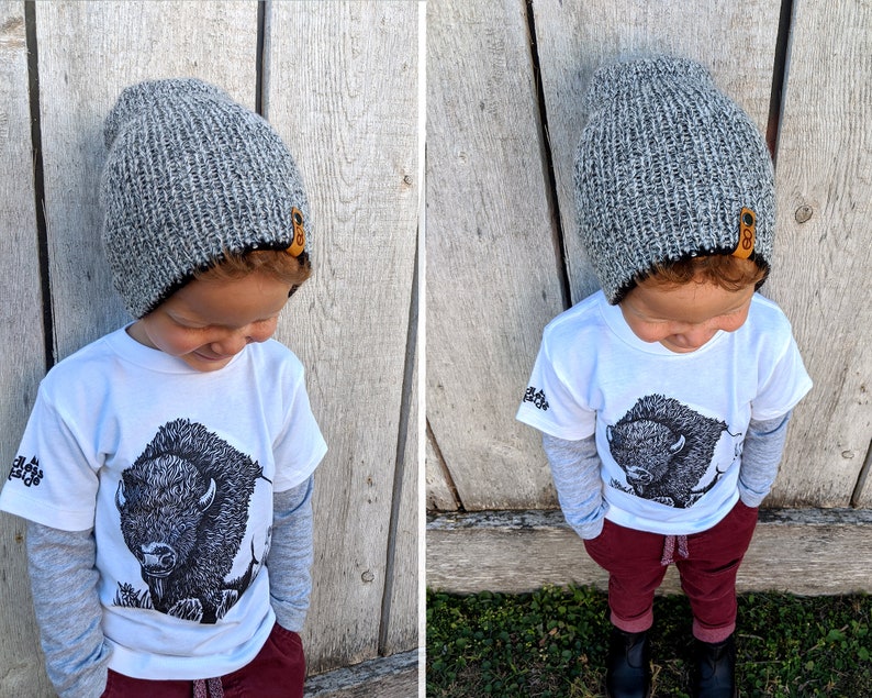 Sentro ™ Knitting Machine Beanie Pattern and Care Tag Etsy