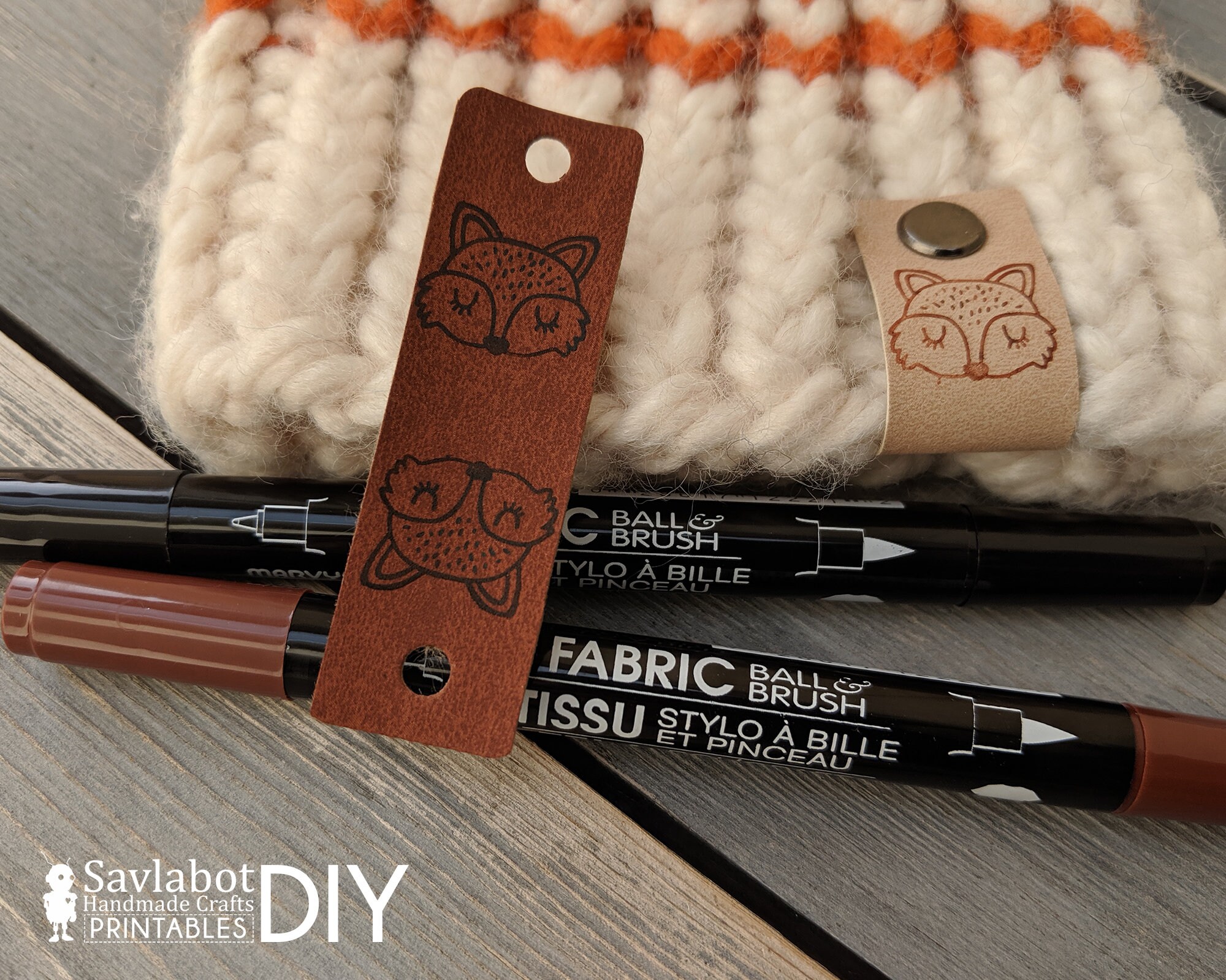 DIY Faux Suede Cricut Cut Files for Ink Stamped Labels Tags Etsy