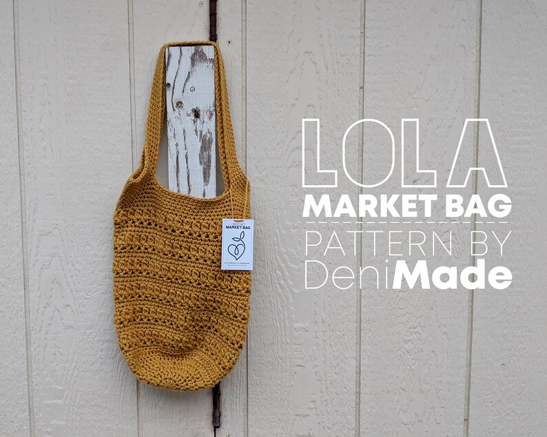 crochet market bags PDF Files Printable Market Bag Wraps with care detail card 2 styles and 2 sizes tags for packaging handmade