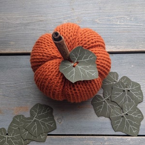 PUMPKIN Leaves, fabric pumpkin leaf