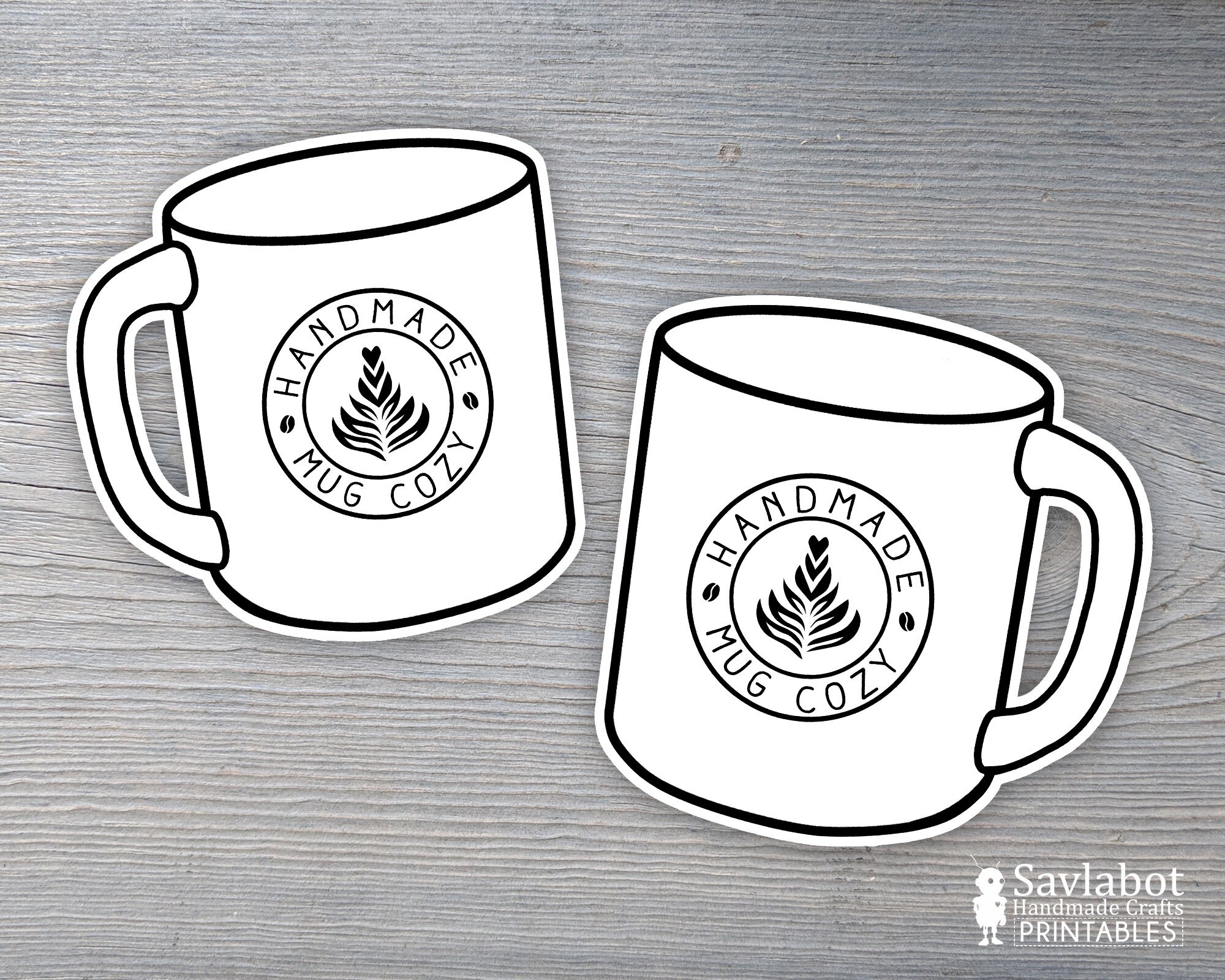 Mug Rug And Mug Cozy Printables PDF Files For Reusable Coffee Etsy Mug Rug And Mug Cozy Printables PDF Files For Reusable Coffee Etsy