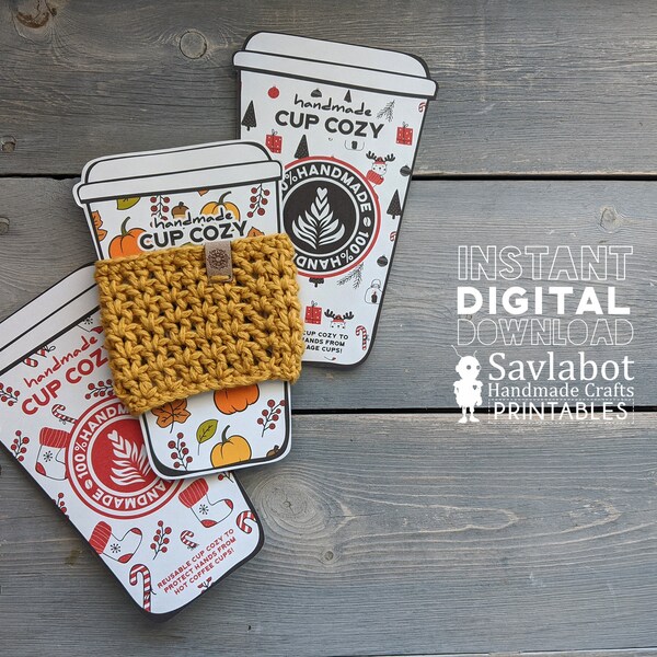 Crochet Cup Cozy Etsy