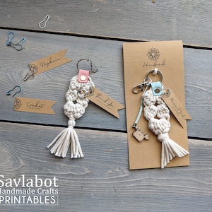 Llavero imprimible, soporte para bálsamo labial, tarjeta de presentación y etiquetas de bandera para regalos hechos a mano, llaveros de recuerdo de fiesta