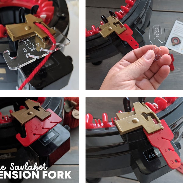 El Tension Fork™ original y el Savlabot Tension Fork V2