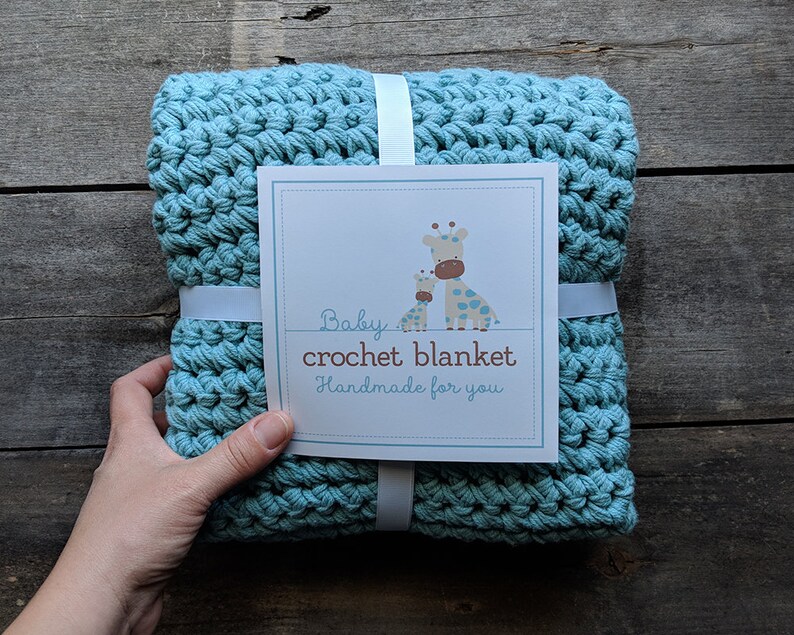 Crochet Tags Crochet Labels Blanket Tags Tags for Blankets Etsy Australia