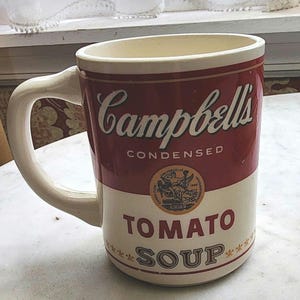 1968 Campbell's Tomato Soup coffee cup
