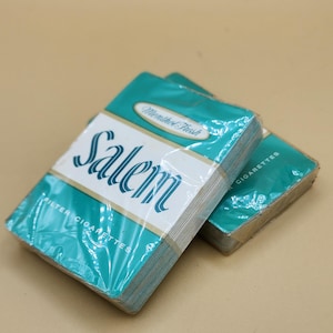 brands of cigarettes salem Slim Refreshing Menthol 100s Pack - Each in all colors 2003 SALEM Black Label Cigarettes