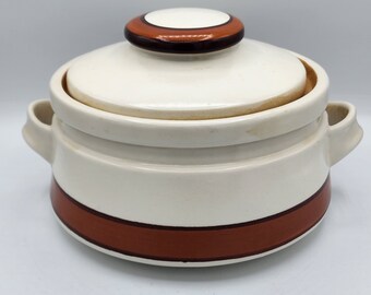 Vintage California Pottery stoneware bean pot