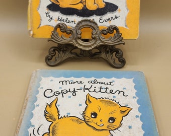 Copiez des livres pour enfants sur le chaton des années 30