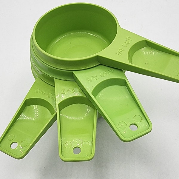 Tupperware Measuring Cups Etsy