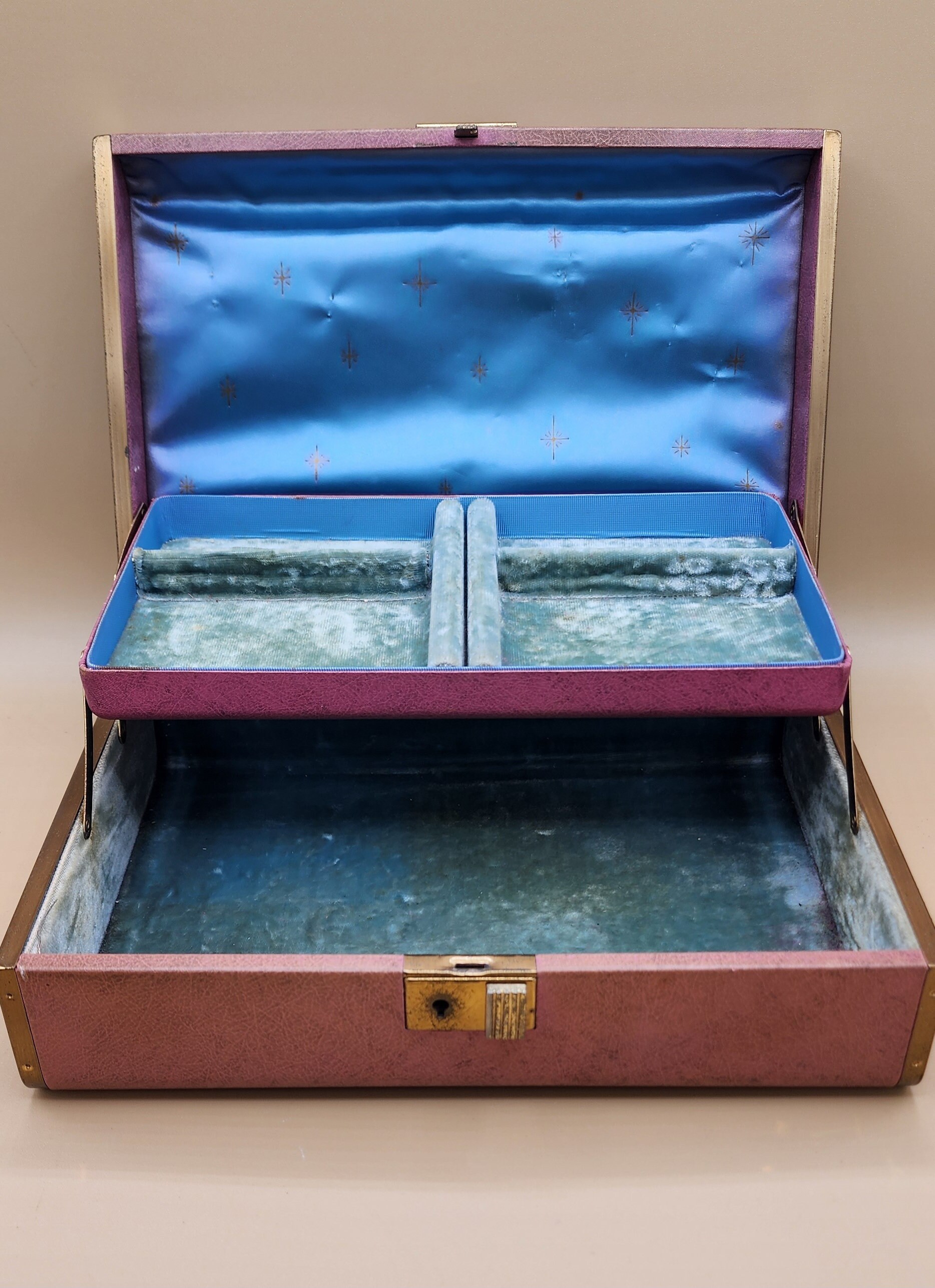 Vintage Farrington Travel Jewelry Box