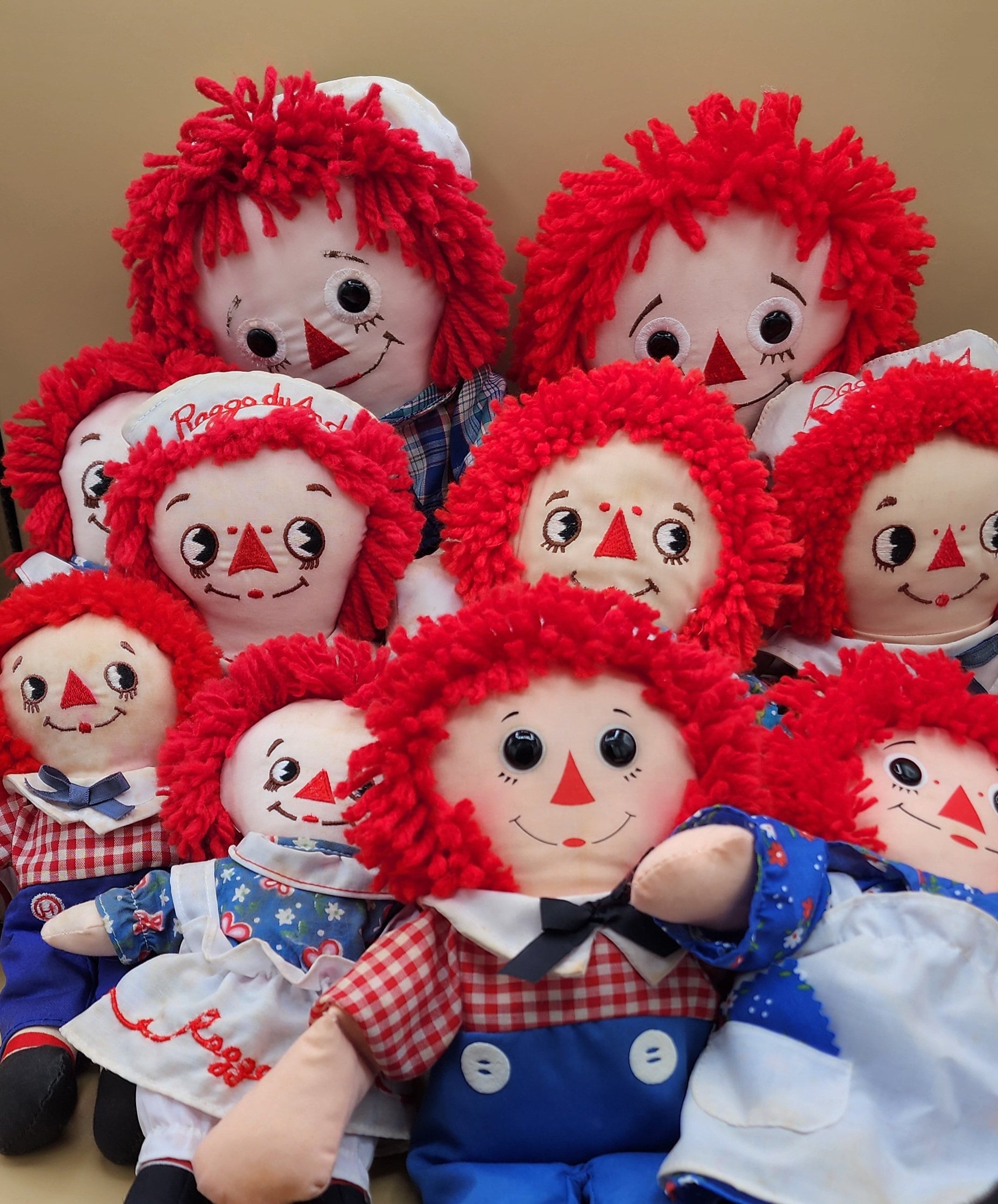 Knickerbocker Raggedy Ann and Andy - Etsy