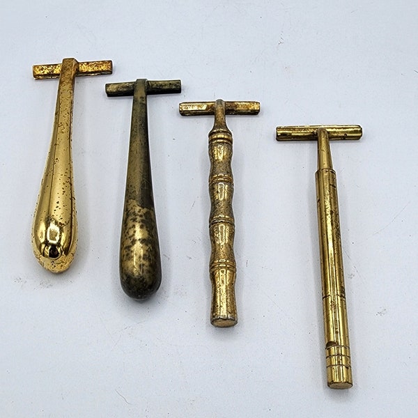 Brass Razor Handles - Etsy