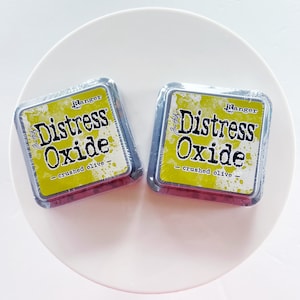 Tim Holtz Distress Oxide-inktkussen | Geplette Olijf