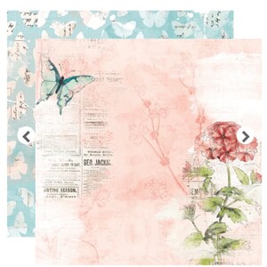 Proste historie | Proste pola w stylu vintage Cottage | Dream More 12 x 12 Papier