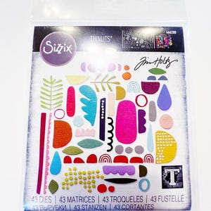 Sizzix | Tim Holtz | Abstract Elements Thinlits Die Set