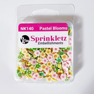 Sprinkletz Pastell Blümchen | Knöpfe in Hülle und Fülle