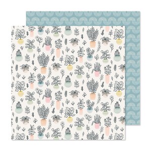 Papel de caixa | Jardim de guingão | Estufa 12 x 12 Papel