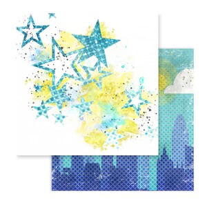 Asuka Studio | Super geweldig |  Papier van 12 x 12 missie volbracht