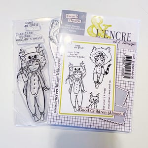 L'Encre et L'Image | Conjunto de carimbos Good Children (Almost)