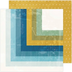 Heidi Swapp / Old School / Summerland Papel 12 x 12