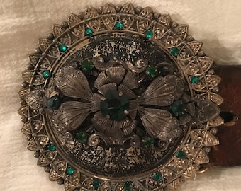 Jeweler Matthew Feldman Timeless Belt Vintage Thin Leather  display picture 3