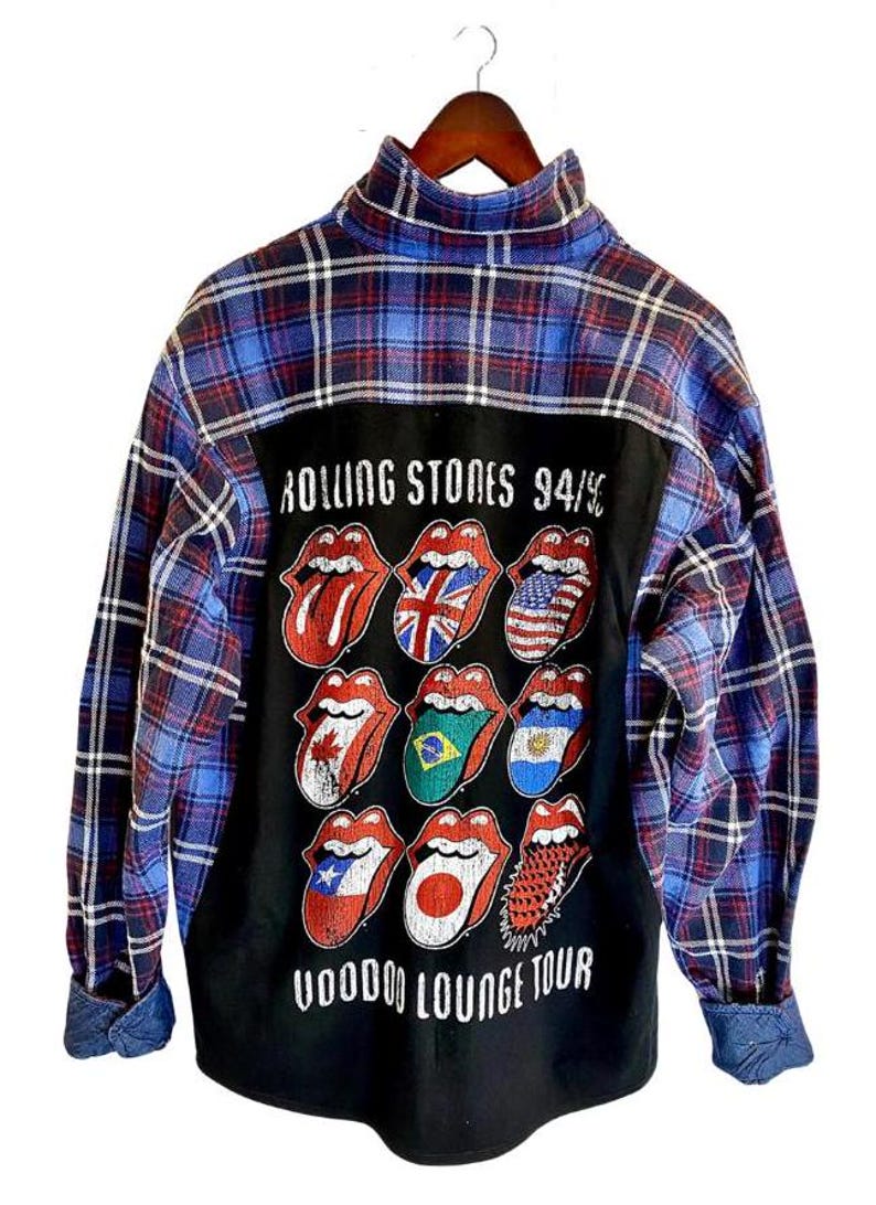 CHEMISE HOMME MARQUE LUCKY ROLLING STONES grand gris VOODOO salon