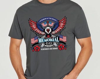 Honoring Veterans with a USA Eagle Tee | Patriotic Shirt for Memorial Day & 4th of July