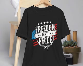 Patriotic Veterans Shirt: Distressed Flag Design - Memorial Day Gift