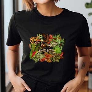Vintage Plant Botany Tee, Botanical T-Shirt, Botany Plants Lately?, Plant Lover Gift, Botanical Tee, Gardener Tee, Plant Lover Tee
