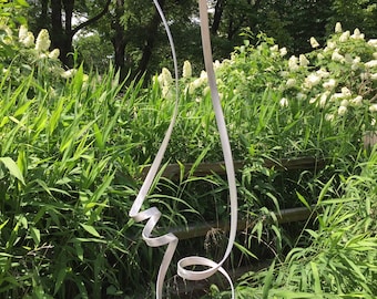 Modern Abstract Aluminum Metal Sculpture Garden Sculpture In/Outdoor by Andre' *Free Shipping*