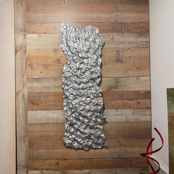 Aluminum Wall Sculpture : 'Badlands'