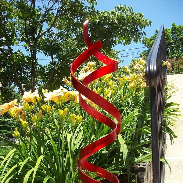 Modern Abstract Aluminum  Metal Sculpture Garden Sculpture In/Outdoor by Andre' **Free Shipping**