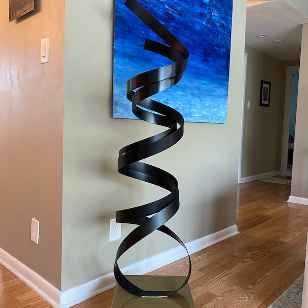 Tall Floor Sculpture Etsy