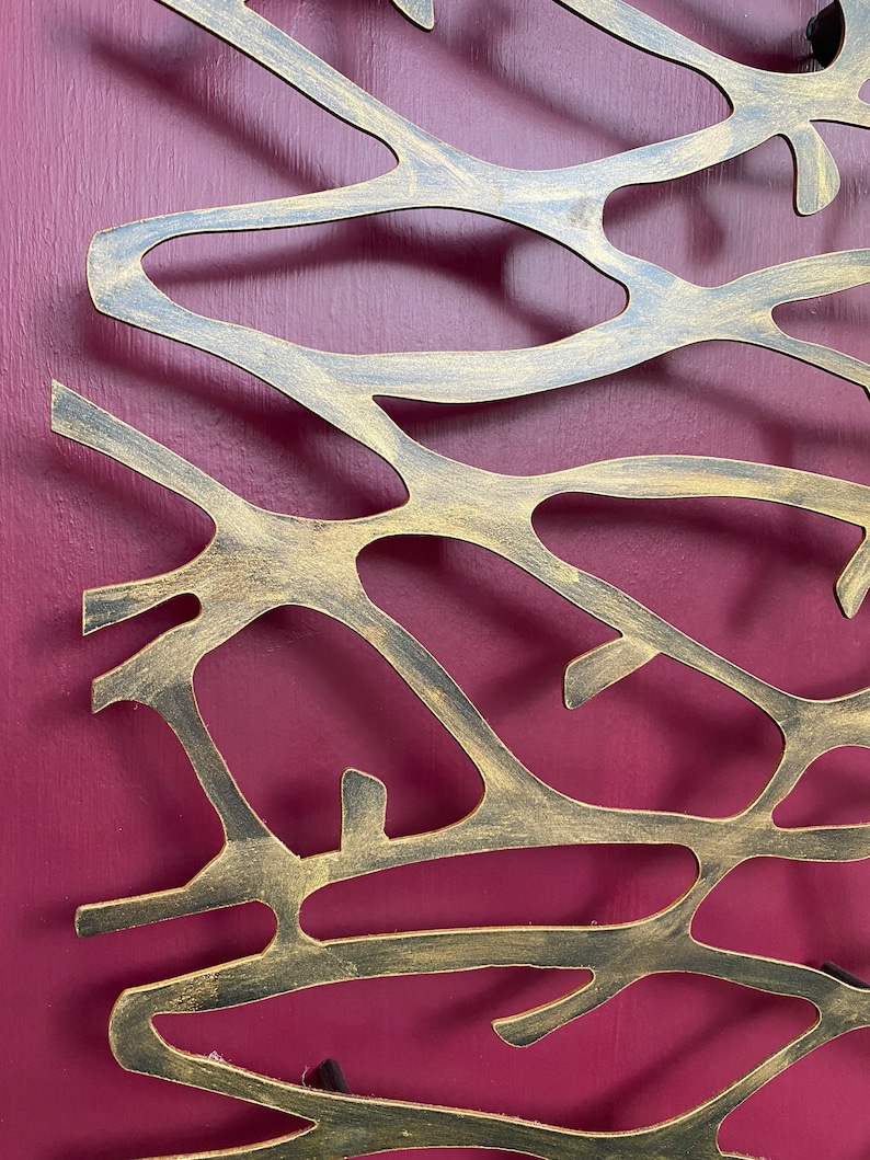 Set of 2 Metal Wall Art Sculpture Abstract Wall Sculpture Etsy