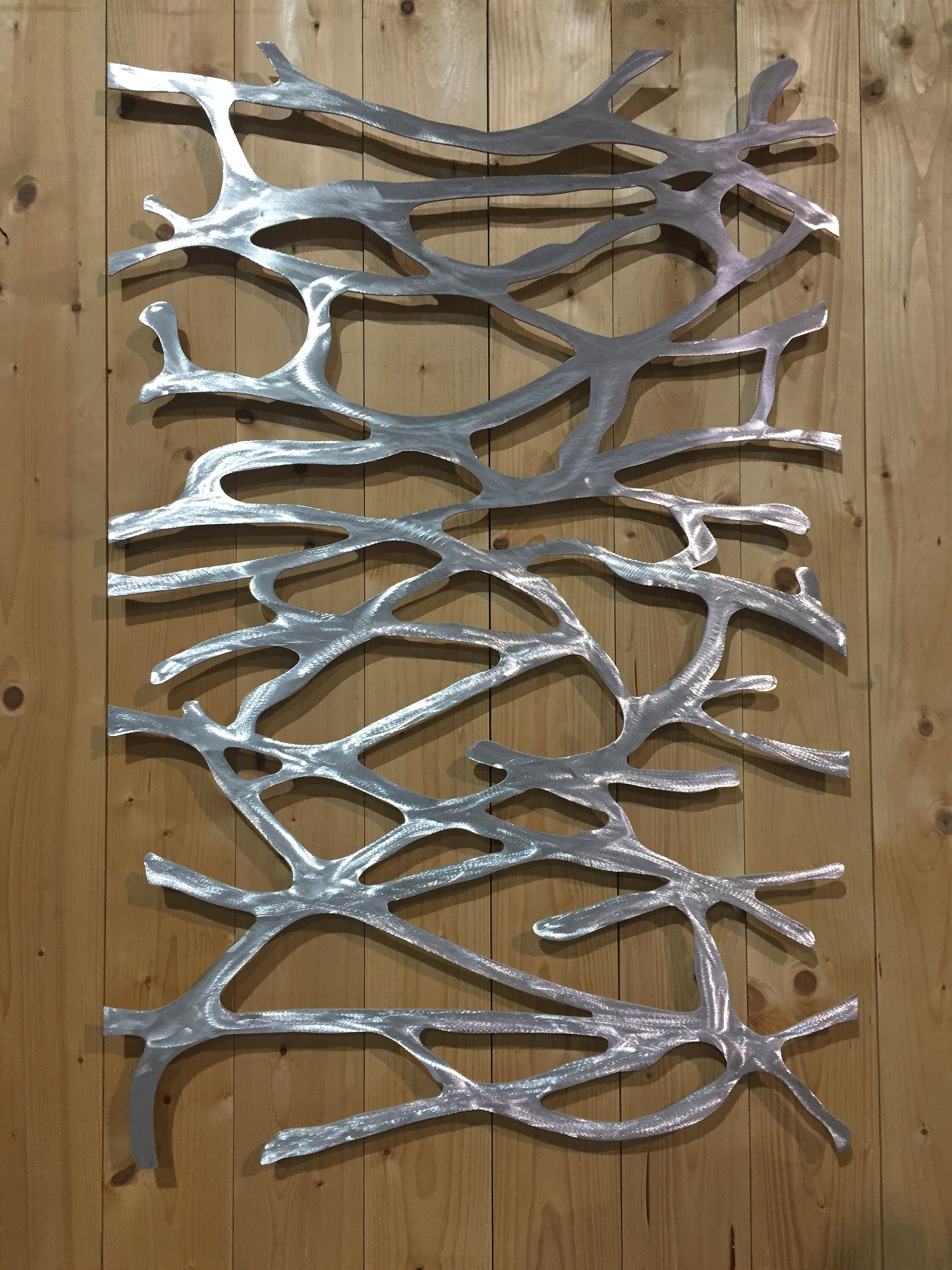 Metal Wall Art.sculpture. Abstract Wall Sculpture. Metallic. Home Decor ...