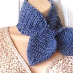 Crochet Pattern Ascot Scarf Permission to sell finished items image 3