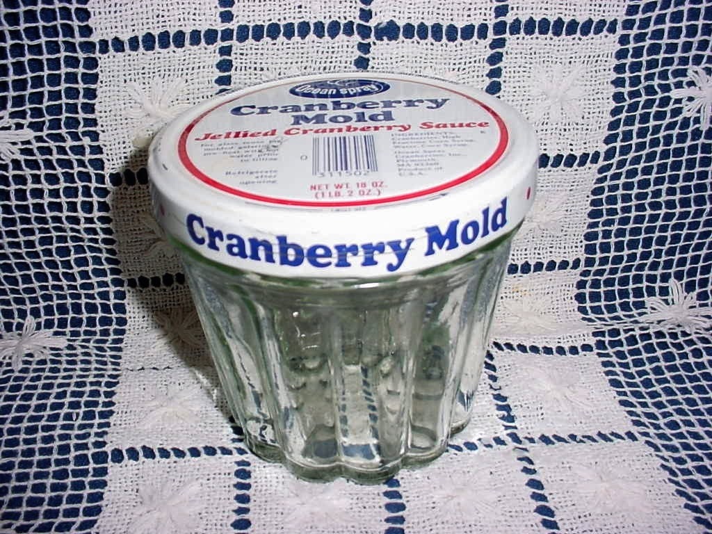 Vintage OCEAN SPRAY CRANBERRY MOLD JELLIED CRANBERRY SAUCE Etsy
