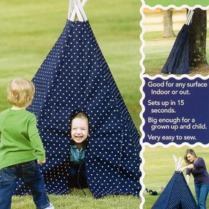 Terrific Teepees PDF Sewing Pattern