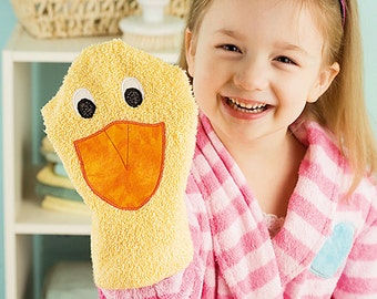Washcloth Puppet  E-pattern- Bath Puppet Pals