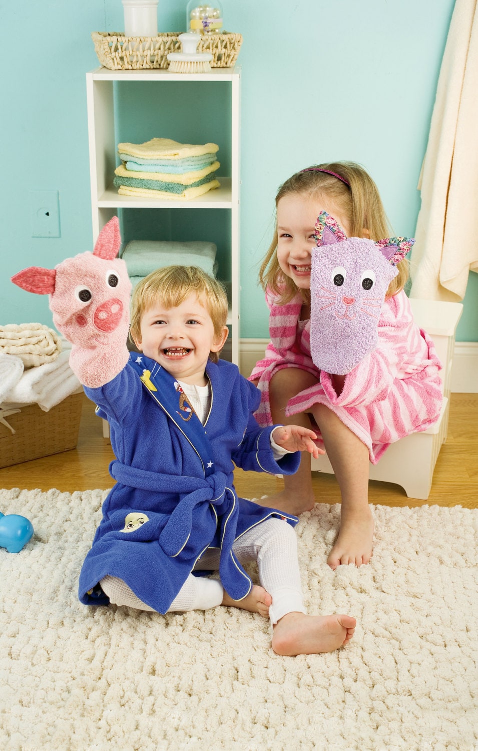 Washcloth Puppet E-pattern- Bath Puppet Pals - Etsy
