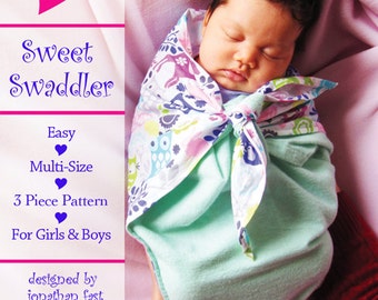 Sweet Swaddler PDF Pattern by SewBaby