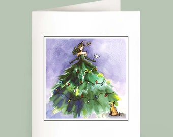 The Gift - Set of 6 Holiday Notecards