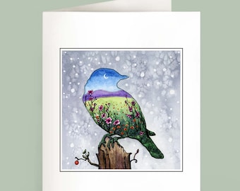 Bluebird - Set of 6 Note Cards