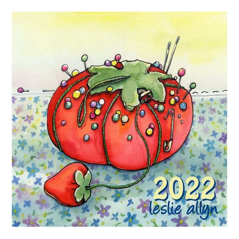 2022 Art Calendar with Quotes image 1